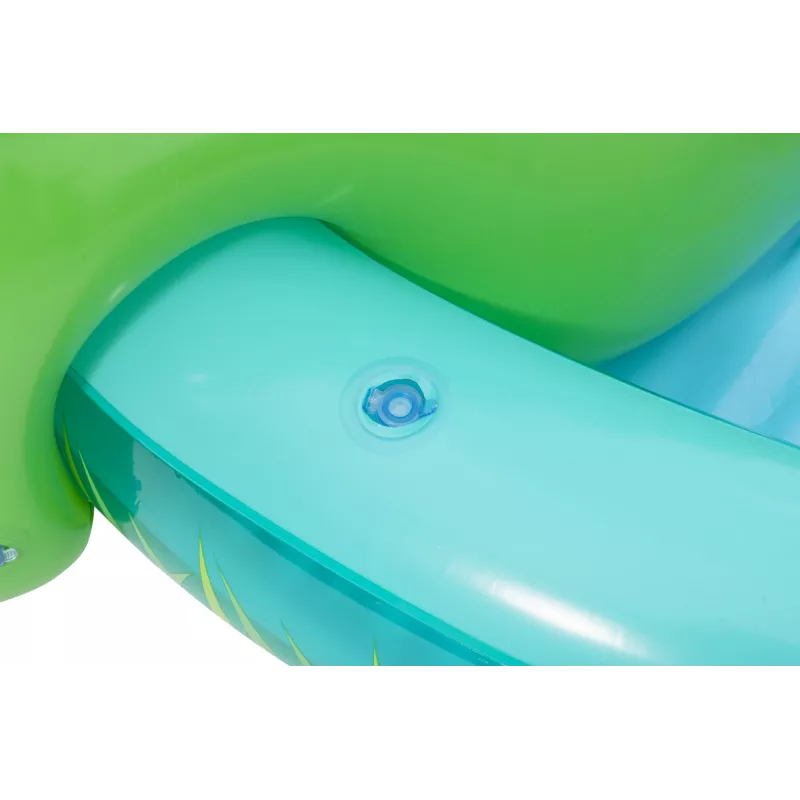 Bestway Crocodile Cove Centro de juegos acuáticos y piscina hinchable para niños 2,24 m x 1,81 m x 72 cm