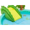 Bestway Crocodile Cove Centro de juegos acuáticos y piscina hinchable para niños 2,24 m x 1,81 m x 72 cm