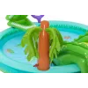 Bestway Crocodile Cove Centro de juegos acuáticos y piscina hinchable para niños 2,24 m x 1,81 m x 72 cm