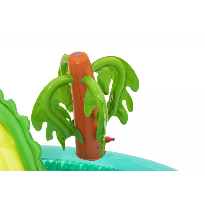 Bestway Crocodile Cove Centro de juegos acuáticos y piscina hinchable para niños 2,24 m x 1,81 m x 72 cm