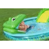 Bestway Crocodile Cove Centro de juegos acuáticos y piscina hinchable para niños 2,24 m x 1,81 m x 72 cm