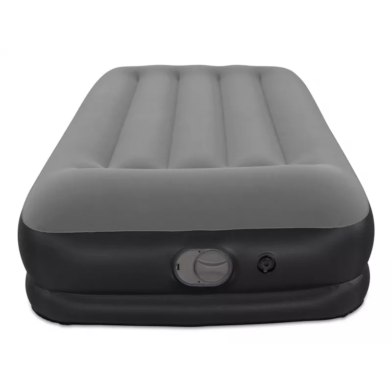 Bestway Tritech Colchón hinchable Twin con bomba USB integrada 1,91 m x 97 cm x 36 cm
