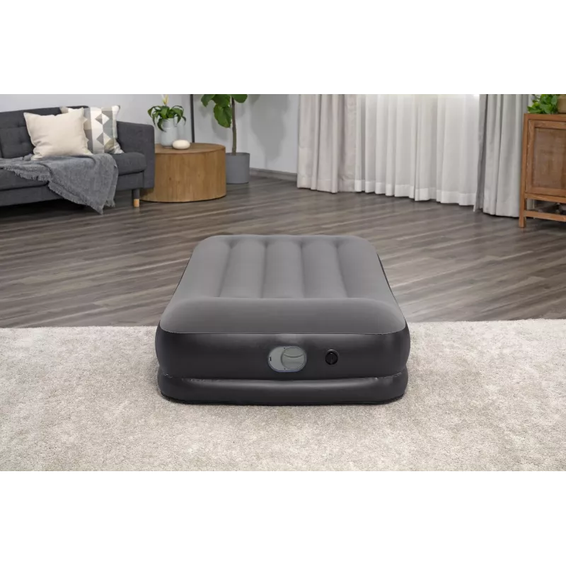 Bestway Tritech Colchón hinchable Twin con bomba USB integrada 1,91 m x 97 cm x 36 cm