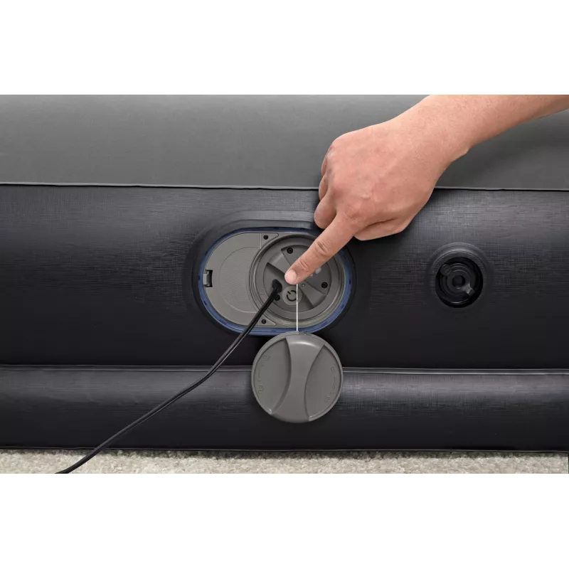 Bestway Tritech Colchón hinchable Twin con bomba USB integrada 1,91 m x 97 cm x 36 cm