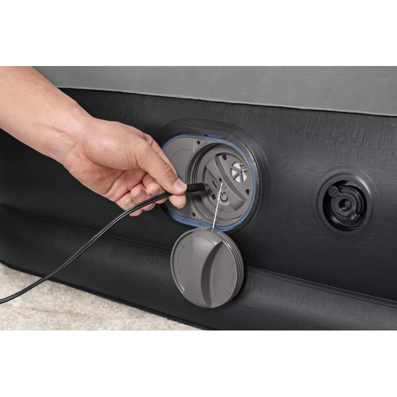 Bestway Tritech Colchón hinchable Queen con bomba USB integrada 2,03 m x 1,52 m x 36 cm