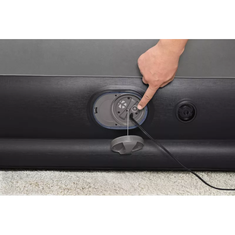 Bestway Tritech Colchón hinchable Queen con bomba USB integrada 2,03 m x 1,52 m x 36 cm