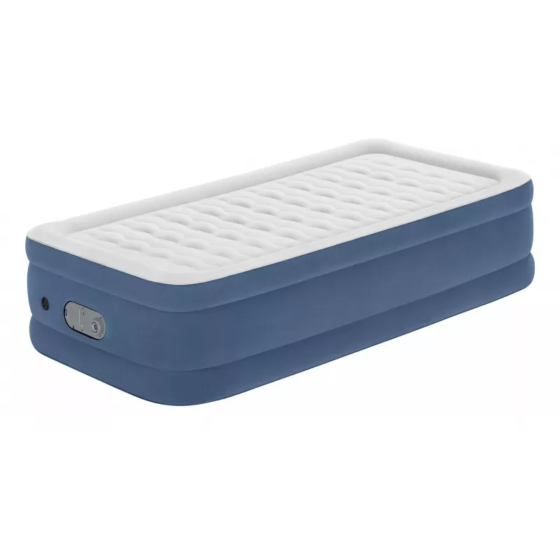Bestway AlwayzAire Cama hinchable Twin con bomba doble integrada 1,91 m x 97 cm x 46 cm