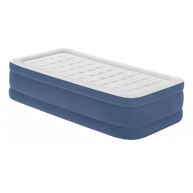 Bestway AlwayzAire Cama hinchable Twin con bomba doble integrada 1,91 m x 97 cm x 46 cm