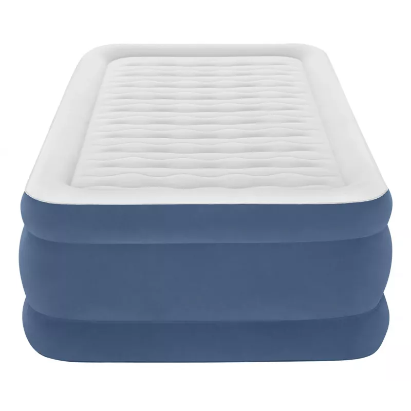 Bestway AlwayzAire Cama hinchable Twin con bomba doble integrada 1,91 m x 97 cm x 46 cm