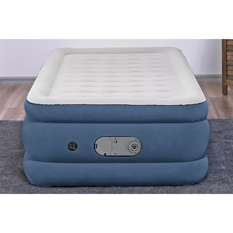 Bestway AlwayzAire Cama hinchable Twin con bomba doble integrada 1,91 m x 97 cm x 46 cm