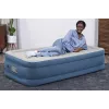 Bestway AlwayzAire Cama hinchable Twin con bomba doble integrada 1,91 m x 97 cm x 46 cm