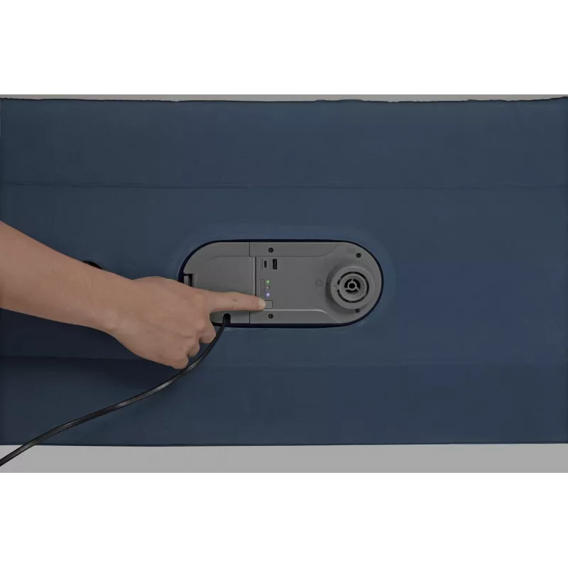 Bestway AlwayzAire Cama hinchable Twin con bomba doble integrada 1,91 m x 97 cm x 46 cm