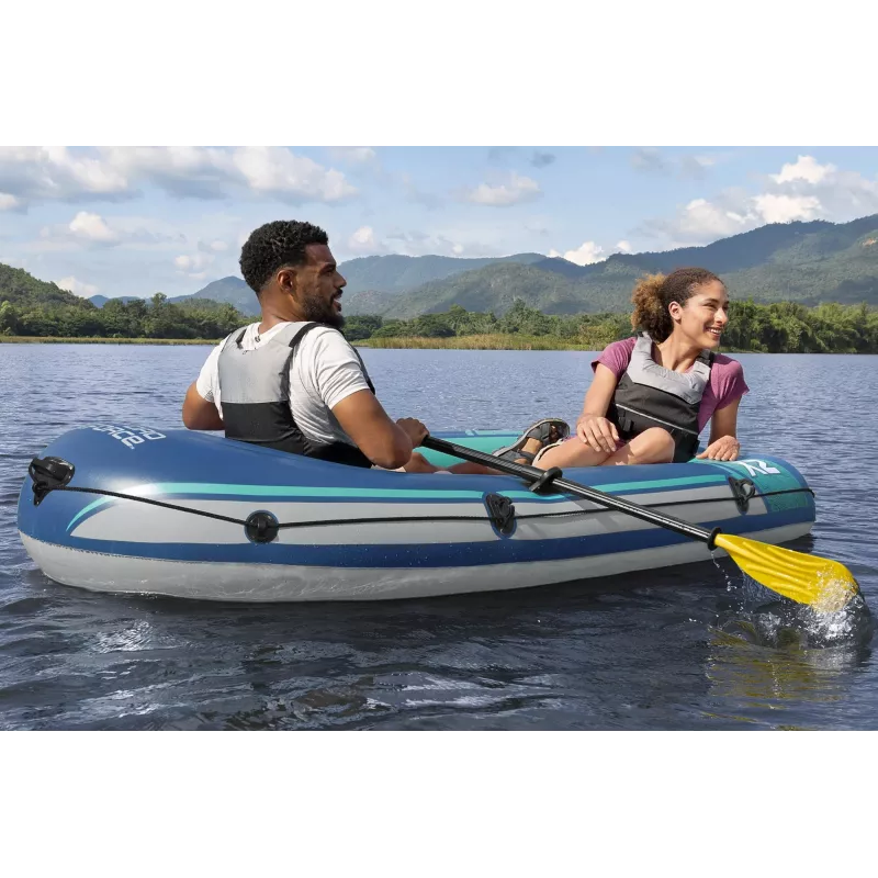Bestway Hydro Force Trek X2 Set de balsa hinchable para 2 personas 2,32 m