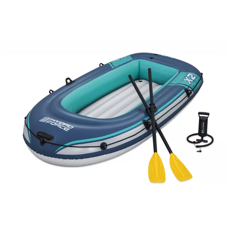 Bestway Hydro Force Trek X2 Set de balsa hinchable para 2 personas 2,32 m