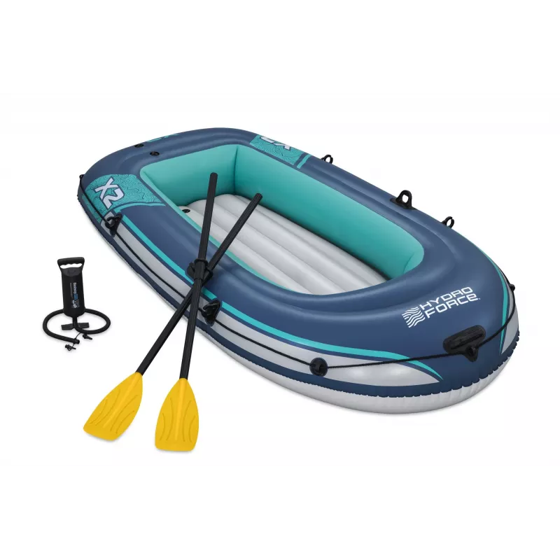 Bestway Hydro Force Trek X2 Set de balsa hinchable para 2 personas 2,32 m