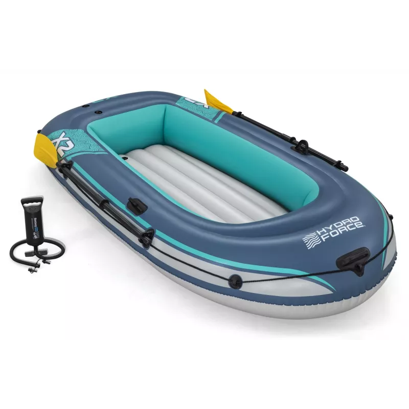 Bestway Hydro Force Trek X2 Set de balsa hinchable para 2 personas 2,32 m