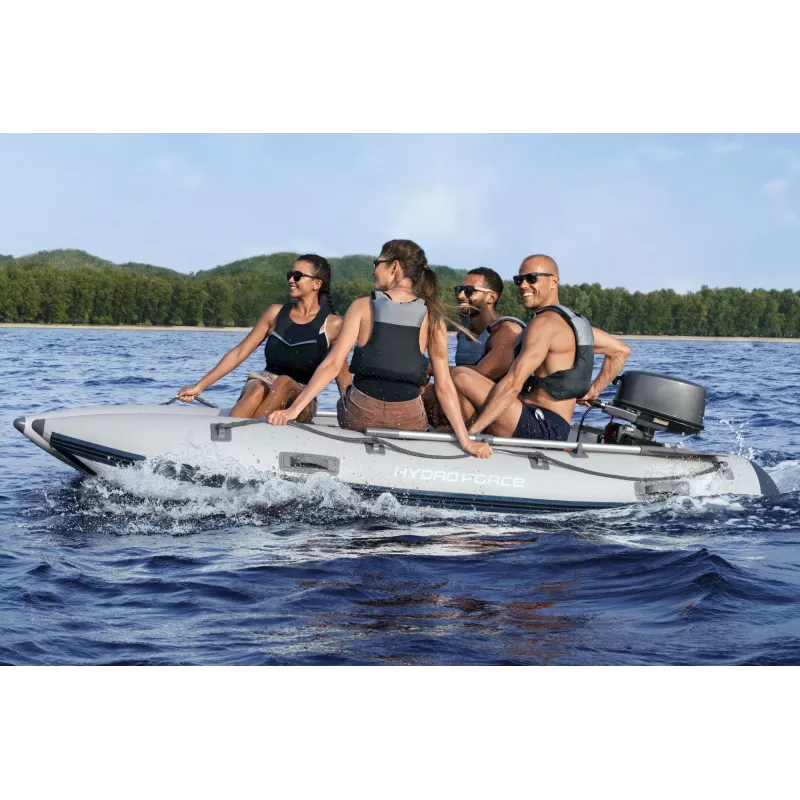 Bestway Hydro Force Beacon Elite Set de embarcación deportiva hinchable para 5 personas 3,35 m