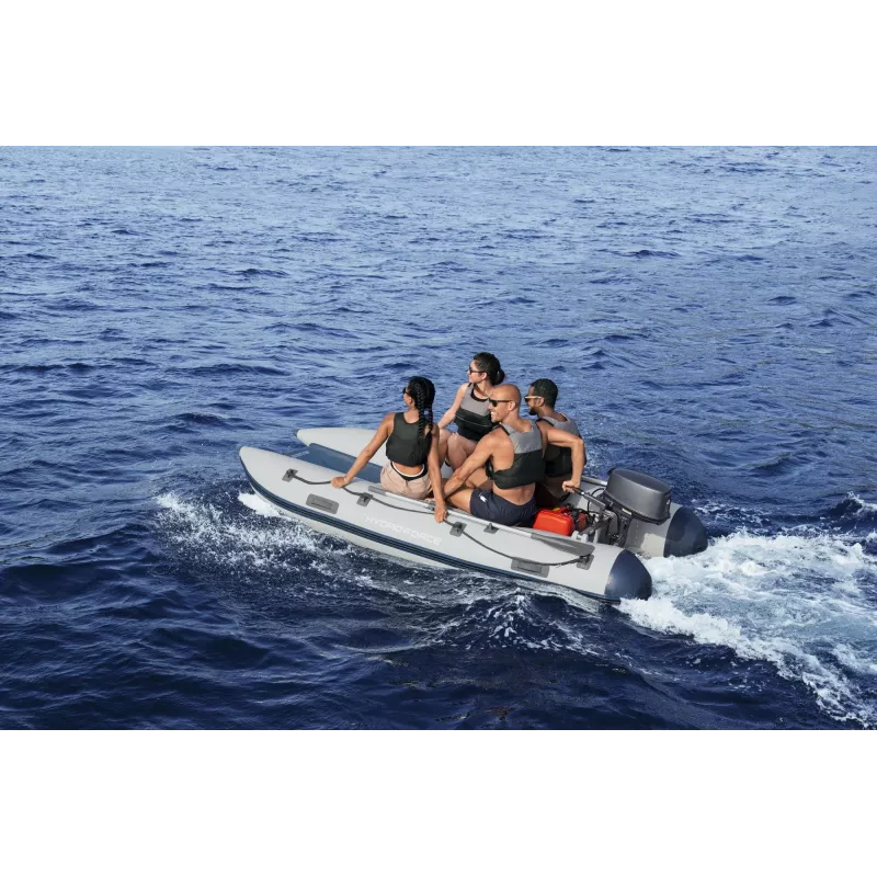 Bestway Hydro Force Beacon Elite Set de embarcación deportiva hinchable para 5 personas 3,35 m