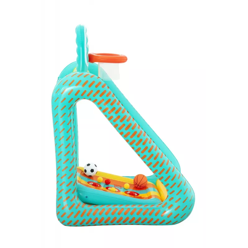 Bestway Perfect Aim Juego de jardín hinchable 3 en 1, Centro de juegos hinchable, 5 año(s), Policloruro de vinilo (PVC), Multicolor
