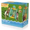 Bestway Perfect Aim Juego de jardín hinchable 3 en 1, Centro de juegos hinchable, 5 año(s), Policloruro de vinilo (PVC), Multicolor