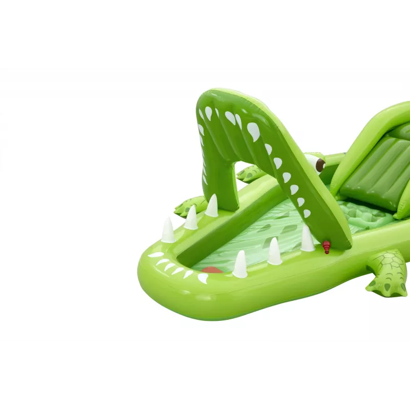 Bestway Later Gator Parque acuático y piscina hinchable para niños 2,34 m x 1,63 m x 87 cm