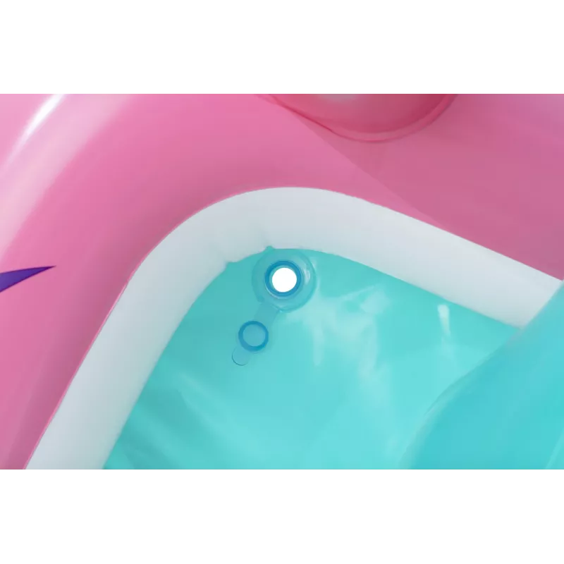 Bestway Butterfly Wonder Centro de juegos acuáticos y piscina hinchable para niños 1,80 m x 1,80 m x 1,17 m