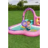 Bestway Butterfly Wonder Centro de juegos acuáticos y piscina hinchable para niños 1,80 m x 1,80 m x 1,17 m