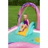 Bestway Butterfly Wonder Centro de juegos acuáticos y piscina hinchable para niños 1,80 m x 1,80 m x 1,17 m