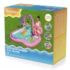 Bestway Butterfly Wonder Centro de juegos acuáticos y piscina hinchable para niños 1,80 m x 1,80 m x 1,17 m