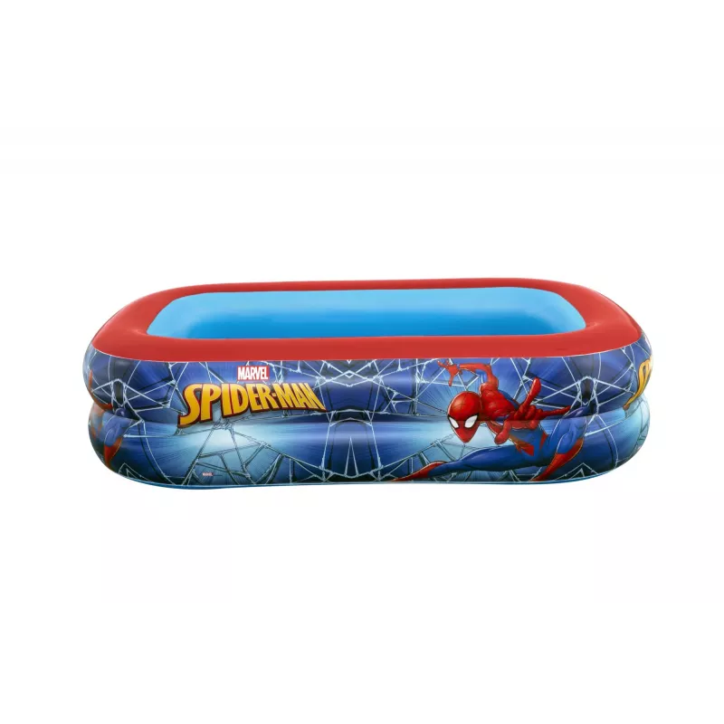 Bestway Piscina de juego, Piscina hinchable, 450 L, Rectangular, 6 año(s), Spider-Man, Vinilo