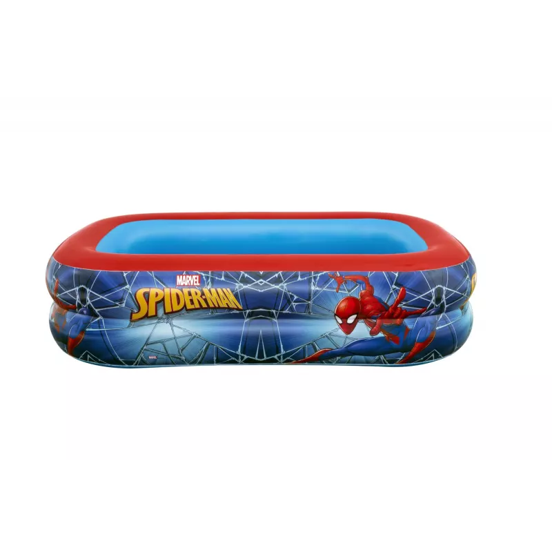 Bestway Piscina de juego, Piscina hinchable, 450 L, Rectangular, 6 año(s), Spider-Man, Vinilo