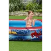 Bestway Piscina de juego, Piscina hinchable, 450 L, Rectangular, 6 año(s), Spider-Man, Vinilo