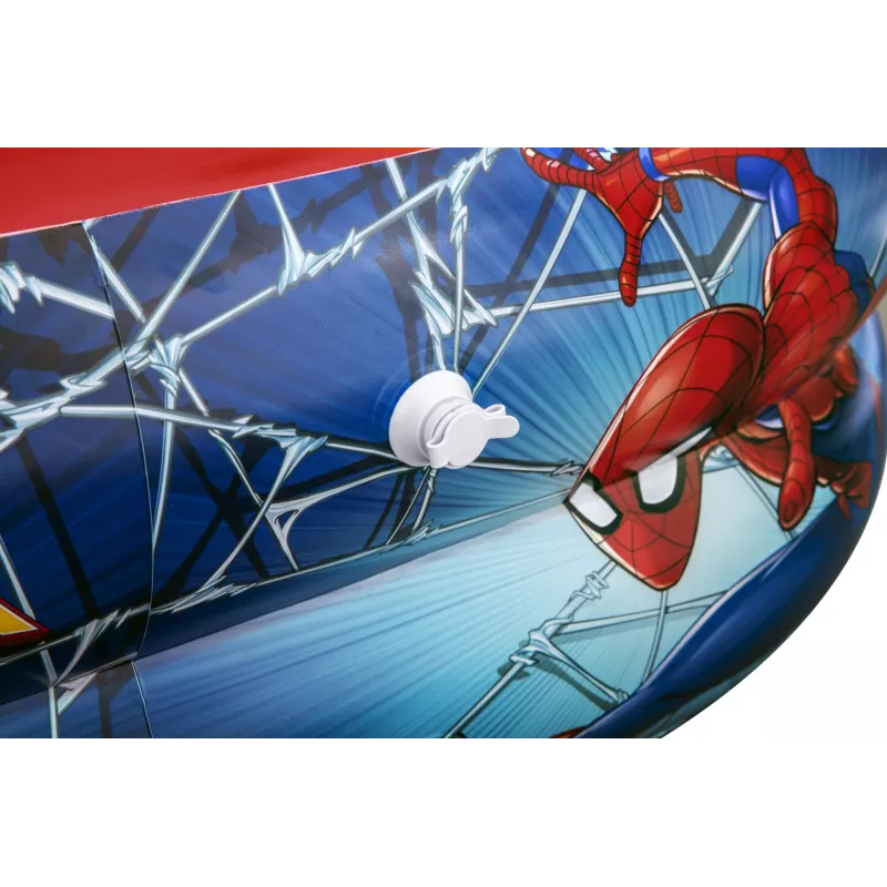 Bestway Piscina de juego, Piscina hinchable, 450 L, Rectangular, 6 año(s), Spider-Man, Vinilo