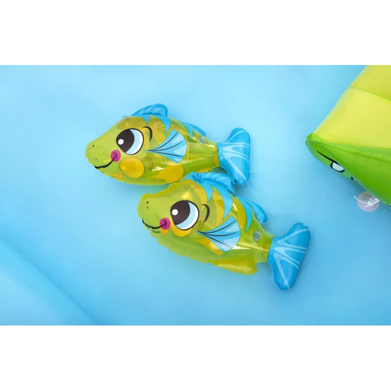 Bestway Play Center Fantastic Aquarium Piscina de juego, Piscina hinchable, 308 L, Forma de 8, 2 a., Vinilo, Multicolor