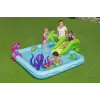 Bestway Play Center Fantastic Aquarium Piscina de juego, Piscina hinchable, 308 L, Forma de 8, 2 a., Vinilo, Multicolor