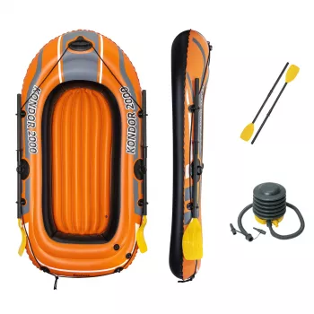Bestway HYDRO-FORCE Embarcación hinchable - incluye remo y bomba de pie