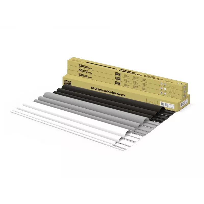 Multibrackets M Universal cubrecables blanco 50mm-W 1600-L, blanco, aluminio, 50 mm, 1 ud., 64 mm, 1620 mm