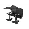 Multibrackets M Desktopmount Single / Dual / Triple Stand Pinza de mesa