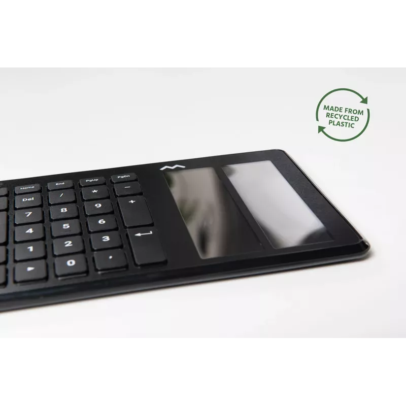 Mousetrapper Type Teclado QWERTY Nordic USB-A + Bluetooth, Tamaño completo (100%), Con cable e inalámbrico, USB + Bluetooth, Negro