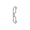 Multibrackets M Pro Series - Clip de gestión de cables pack de 6, Clip de gestión de cables, Negro, Plástico, 100 g, 90 mm, 30 mm