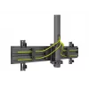 Multibrackets M Pro Series - Clip de gestión de cables pack de 6, Clip de gestión de cables, Negro, Plástico, 100 g, 90 mm, 30 mm