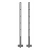 Multibrackets M Pro Series - Soporte para barra de sonido XL, Negro, Acero, 15 kg, 165,1 cm (65