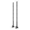 Multibrackets M Pro Series - Soporte para barra de sonido XL, Negro, Acero, 15 kg, 165,1 cm (65