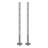 Multibrackets M Pro Series - Soporte para barra de sonido XL, Negro, Acero, 15 kg, 165,1 cm (65