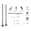 Multibrackets M Pro Series - Soporte para barra de sonido XL, Negro, Acero, 15 kg, 165,1 cm (65