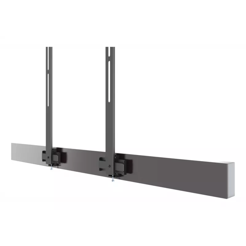Multibrackets M Pro Series - Soporte para barra de sonido XL, Negro, Acero, 15 kg, 165,1 cm (65
