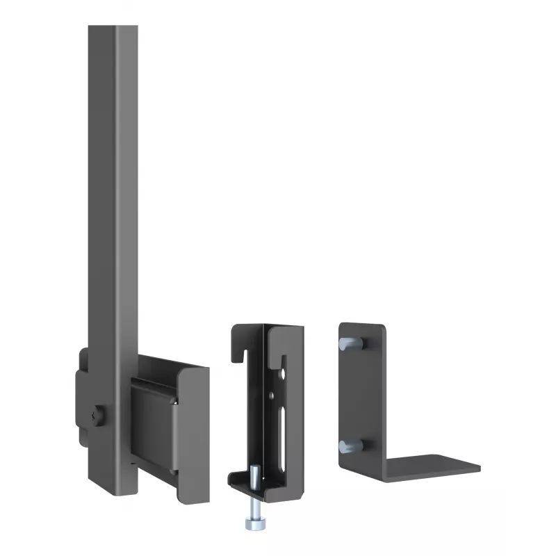 Multibrackets M Pro Series - Soporte para barra de sonido XL, Negro, Acero, 15 kg, 165,1 cm (65