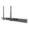 Multibrackets M Pro Series - Soporte para barra de sonido XL, Negro, Acero, 15 kg, 165,1 cm (65
