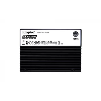 Kingston Technology 30,7 TB DC3000ME U.2 PCIe 5.0 NVMe TCG Opal SSD empresarial