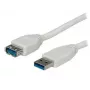 Nilox 0,8m USB3.0 Cable USB USB 3.2 Gen 1 (3.1 Gen 1) USB A 4,8 Gbit/s Blanco